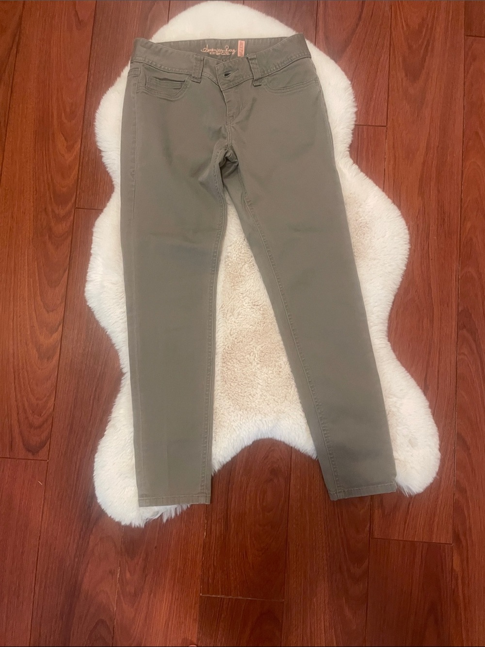 American Rag Olive Green Slim Jeans